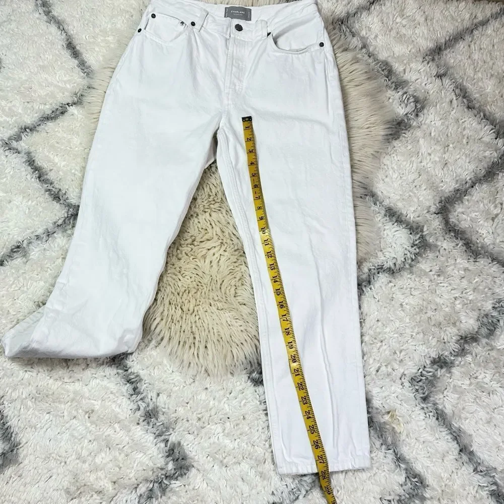 Women's EVERLANE White Jeans - Picture 10 of 11